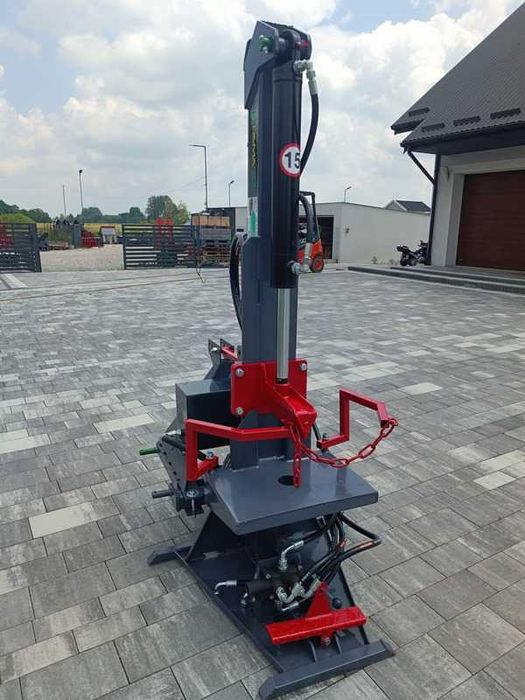 Łuparka Pionowa Ogrodowa do Sadu hydrauliczna z własną pompą nacisk 20T