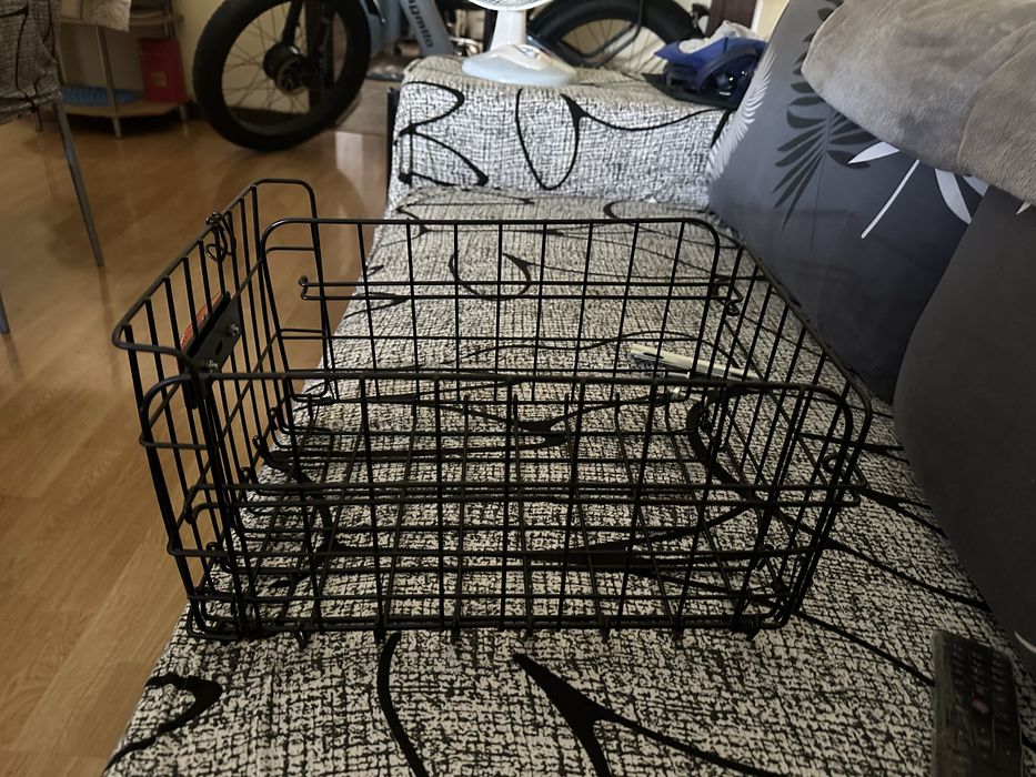 Cesto de Armazenamento Dobrável para Bicicleta, Ideal para Diversos Modelos de Bicicletas