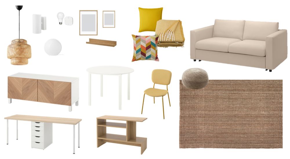 Decoração chave na mão - Mobiliário IKEA - Tratamos  de tudo por si!