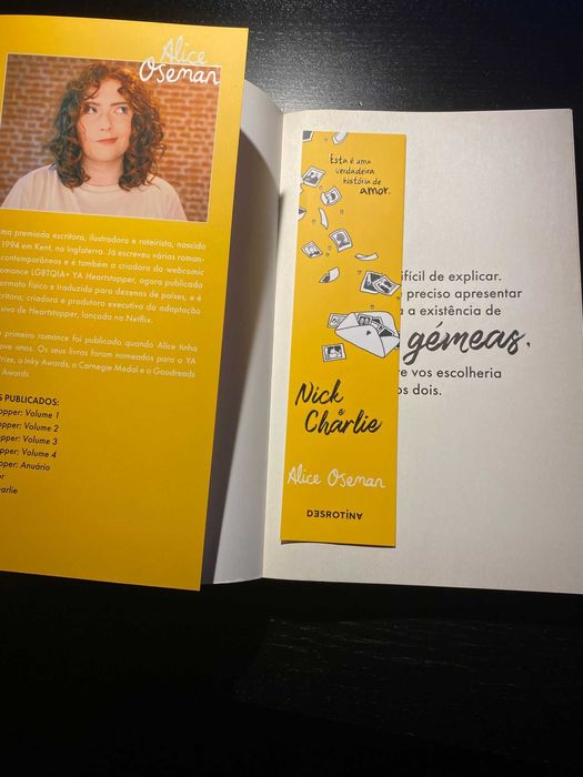 Nick e Charlie, de Alice Oseman (Em Português)