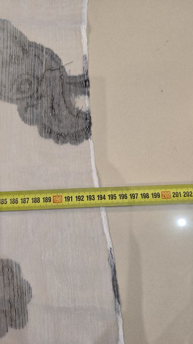 Cienki długi szal z wiskozy