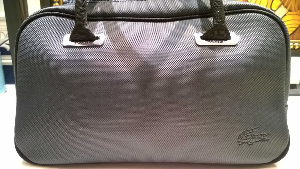 Mala Lacoste original azul marinho