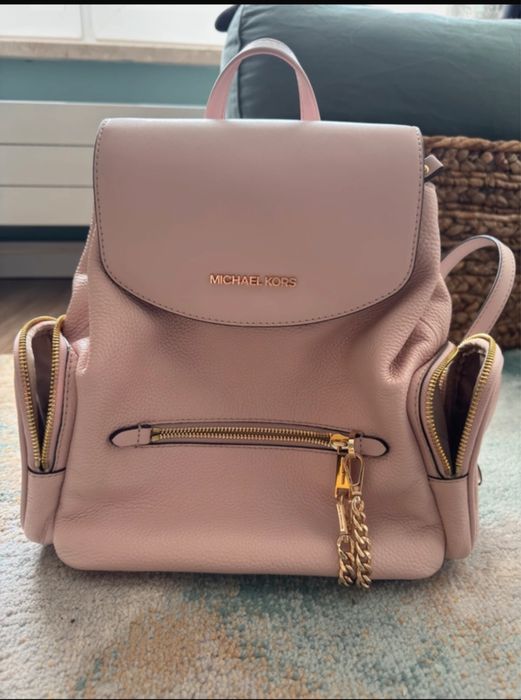 Plecak Michael Kors pudrowy róż