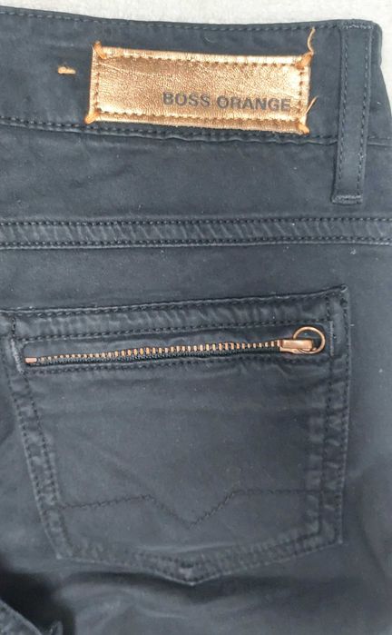 Spodnie jeansy czarne Skinny HUGO BOSS, R. S