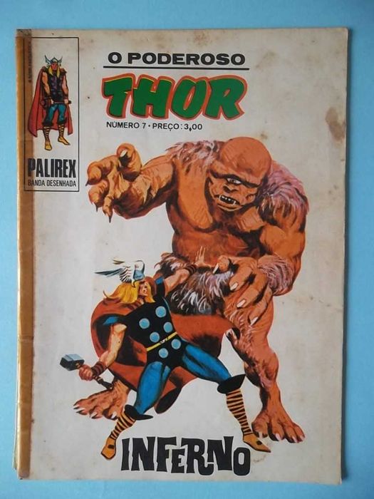 Revistas Marvel da PALIREX antigas anos 70