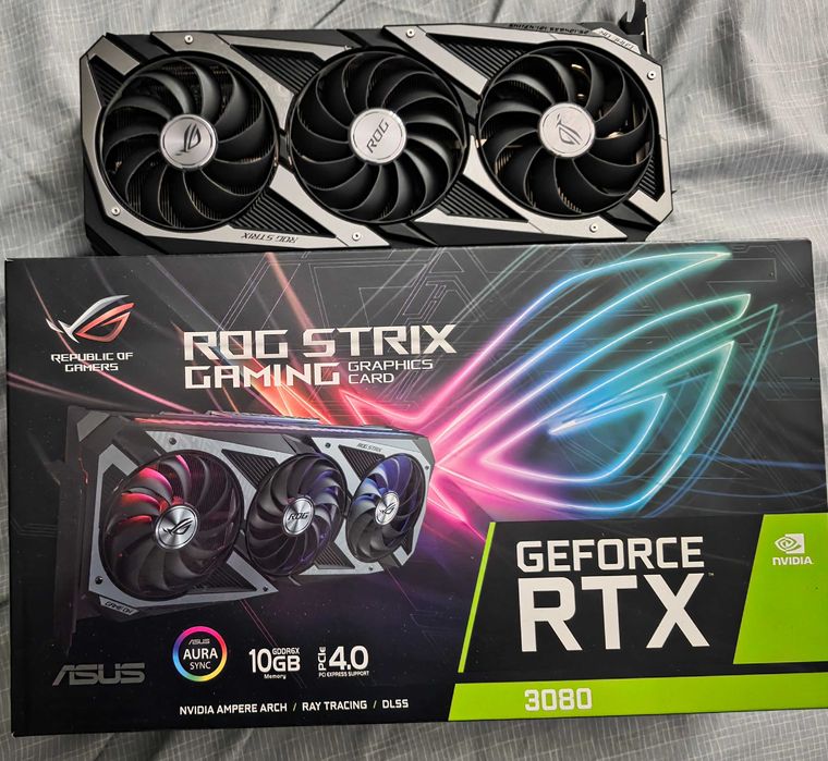 Placa Grafica RTX 3080 ASUS ROG STRIX