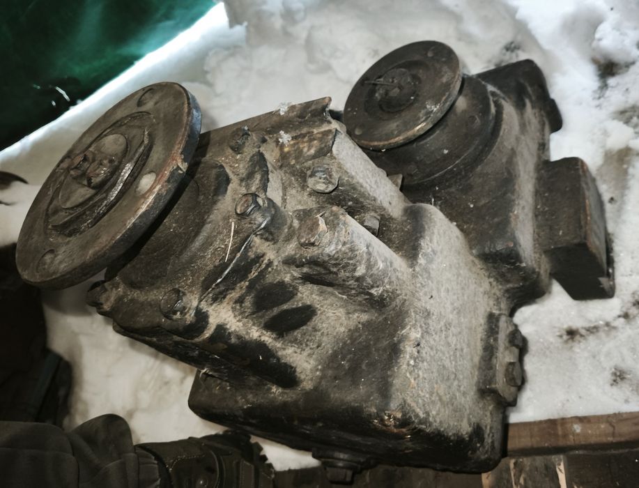 Роздатка механічного автокрана решітки АК-75В КС-2561 на шасі Зіл 130