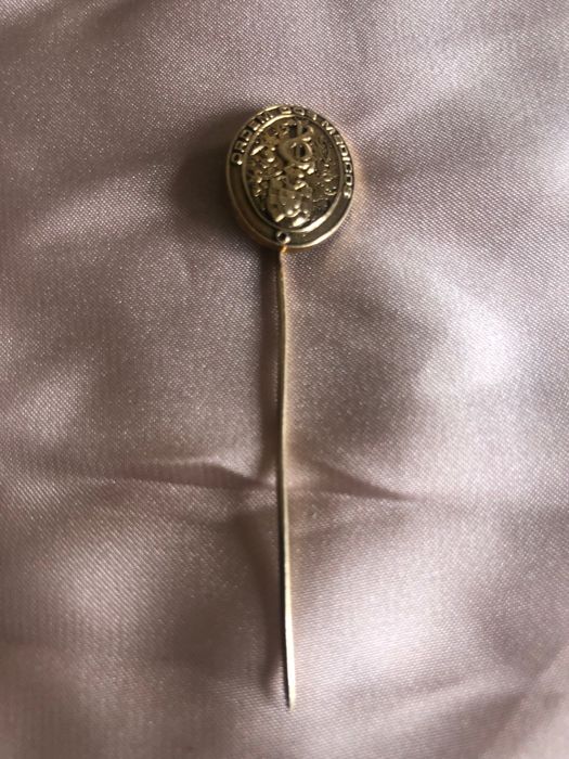 Alfinete da ordem dos médicos em ouro
