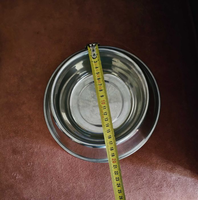 Taça comida cão em inox