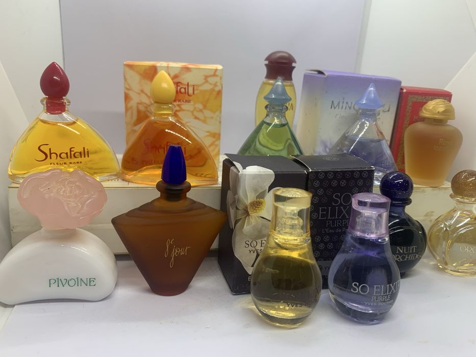 Yves rocher so elixir, orchidee, pivoine, shafali, ming shu, ispahan