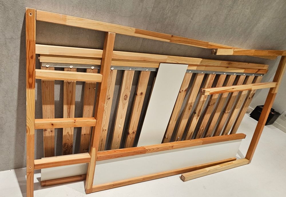 Łóżko Ikea Kura dwustronne/piętrowe 90 x 200