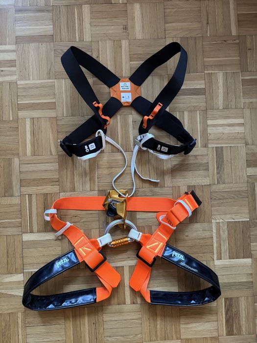 Uprząż jaskiniowa Petzl
