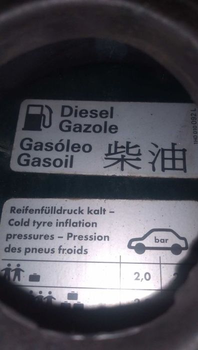 Tampa Do Combustivel Volkswagen Passat (3B2)
