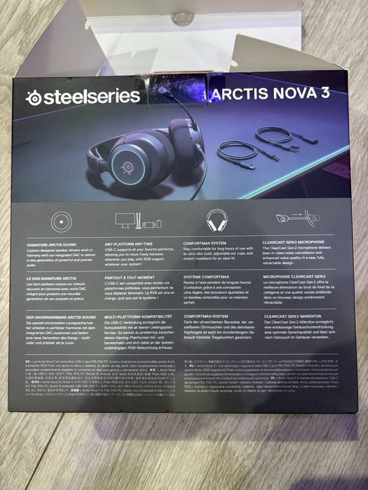 Słuchawki steelseries arctis 3