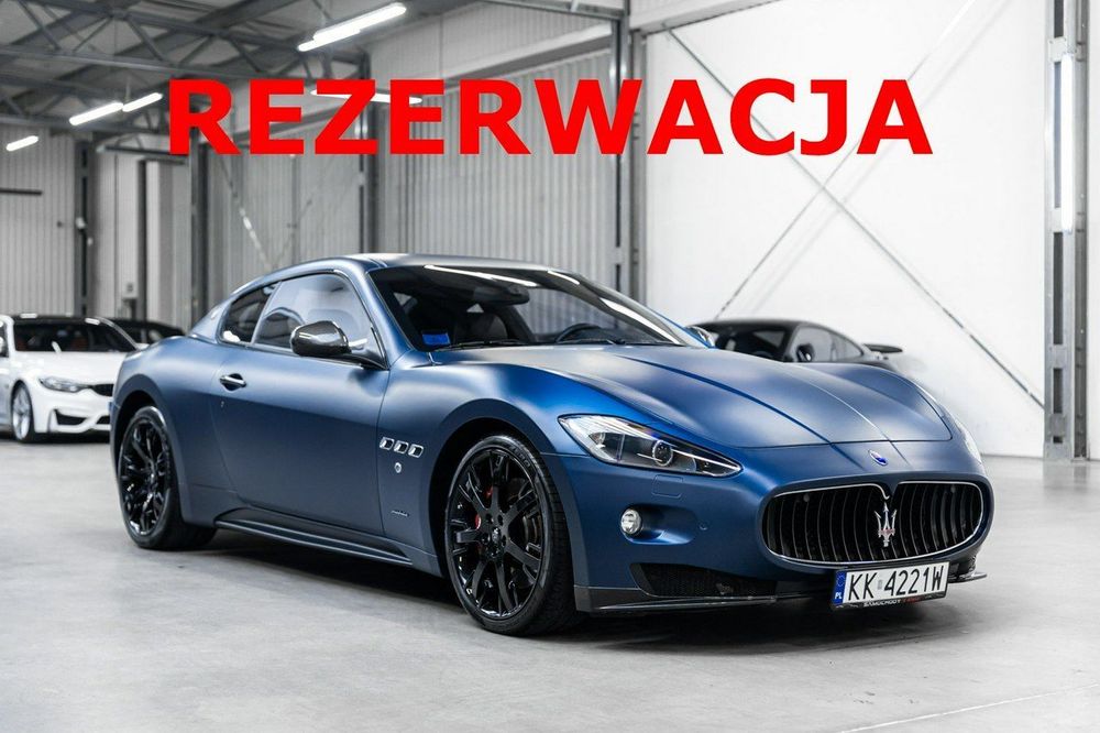 Maserati GranTurismo Limitowana 1 z 12 na świecie. 10900 km przebiegu. Unikat.