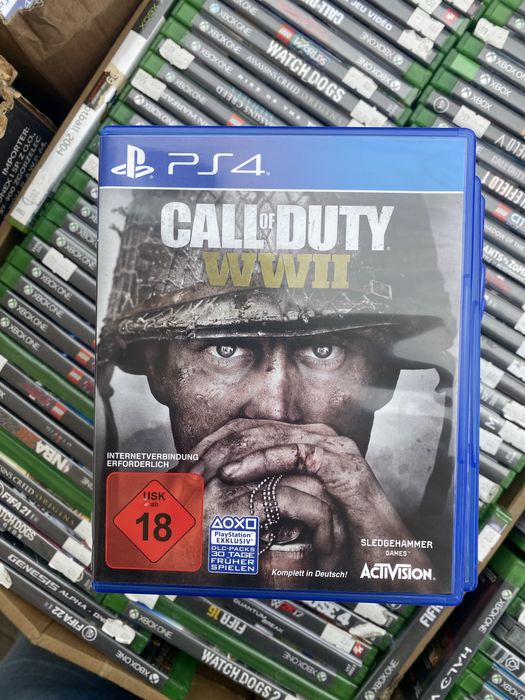 Gra Call of Duty WWII PS4 PS5 Play Station pudełkowa COD WW2
