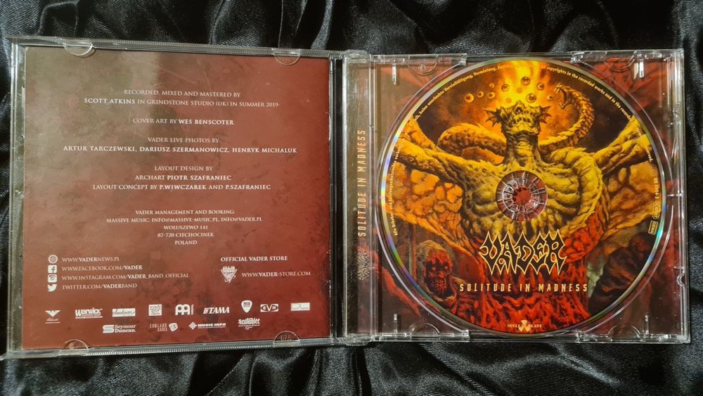VADER Solitude In Madness 2020 CD