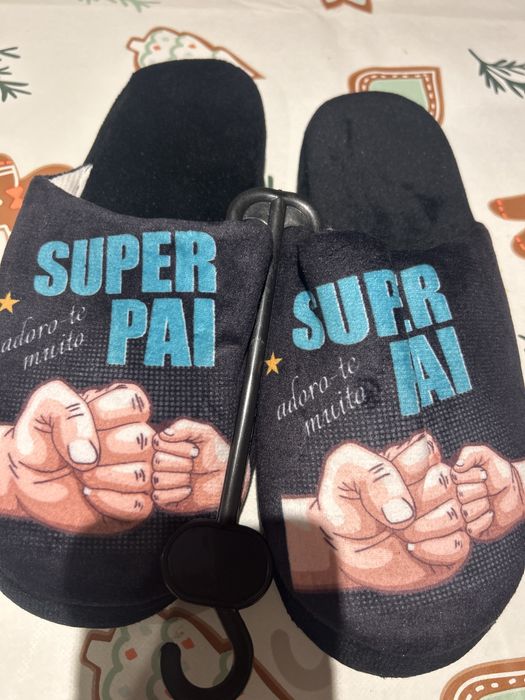 Chinelos para o dia do pai