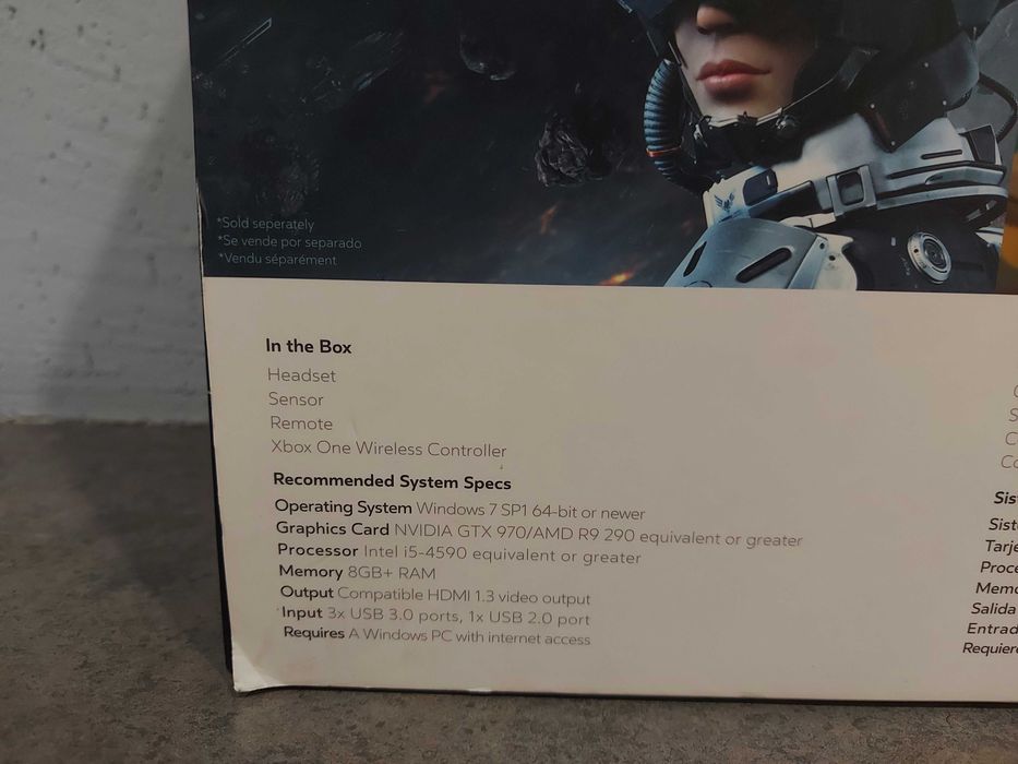 Oculus Rift (CV1) komplet w pudełku