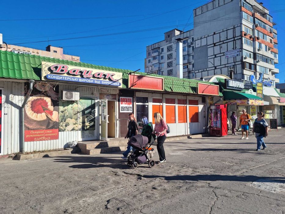 Оренда приміщення вул.Новокузнецька, фасад ринку