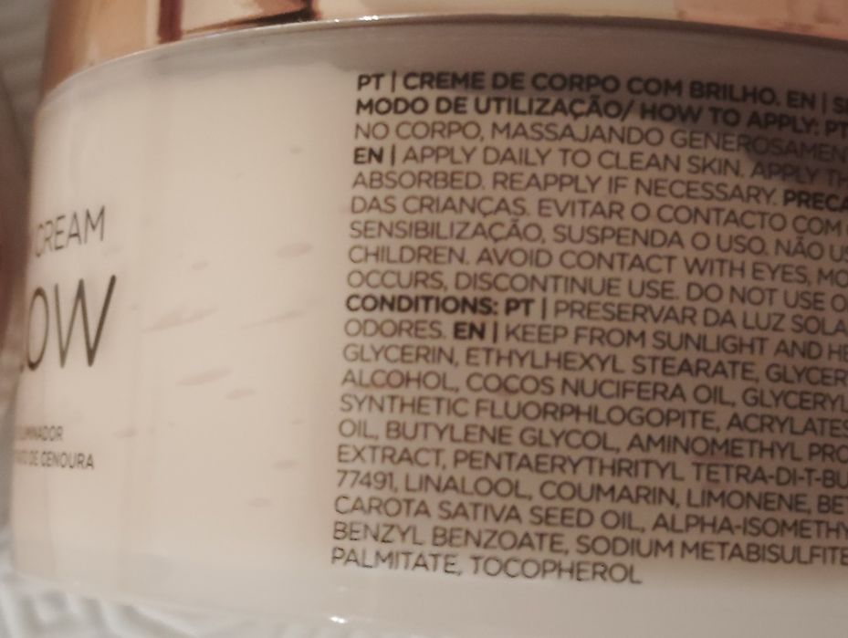Cremes Para o Corpo Mylabel Novos Selados