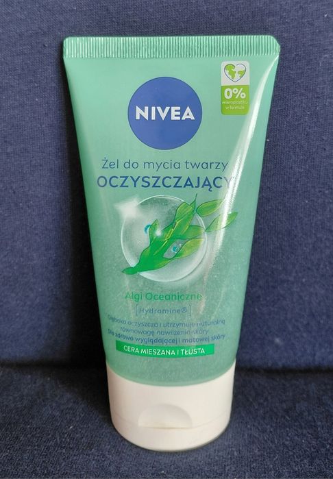 NOWY Żel Nivea do mycia twarzy