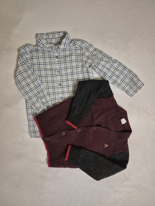 Сорочка H&M + кофта GAP на 2 роки, 92 см