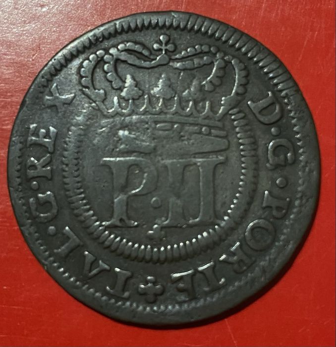 Moeda (2104) D. Pedro II - X Reis 1703