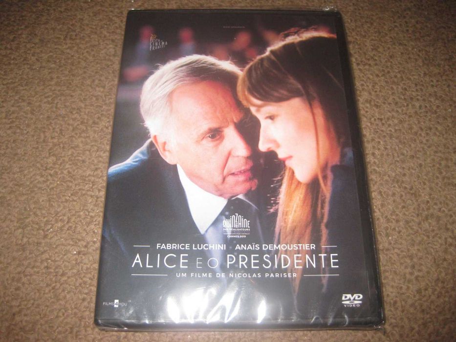 DVD "Alice e o Presidente" com Anaïs Demoustier/Selado!