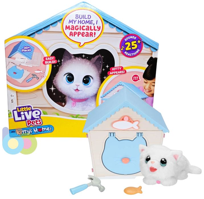 Інтерактивна іграшка Будинок з сюрпризом Little Live Pets My Kitty's!
