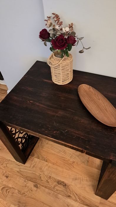 Konsola / stolik drewniany