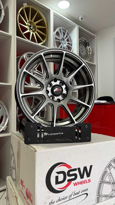 Japan Racing JR11 16x8 ET30 5x100/114 Hyper Black
