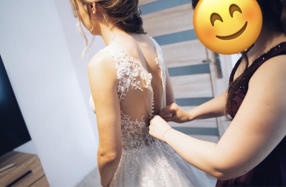 Suknia ślubna 34/36 Bellissima