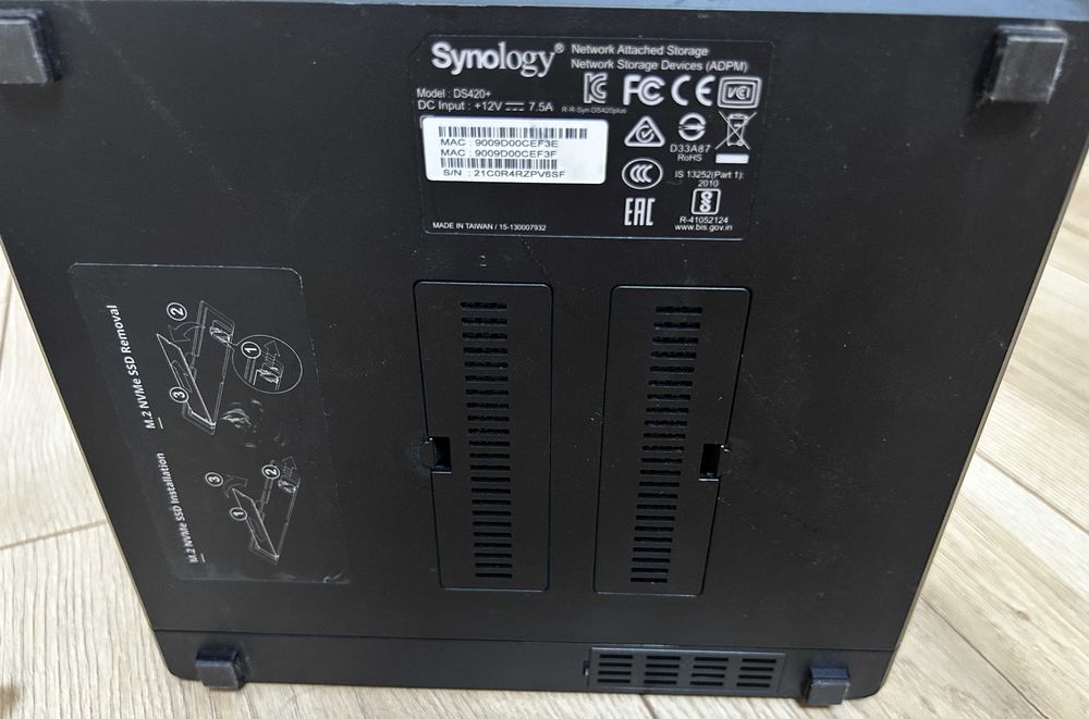 serwer NAS Synology DS420+ 2GB