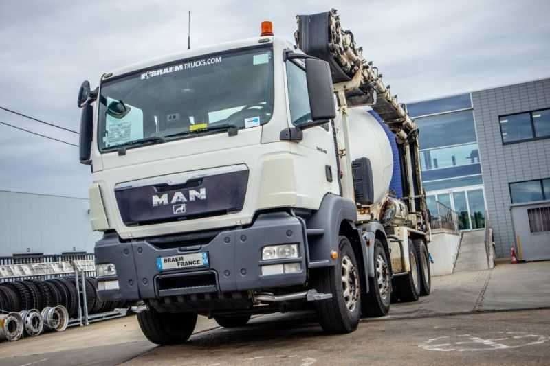 Вантажний автомобіль MAN TGS 32.400 BB+STETTER+BELT/BAND/TAPIS