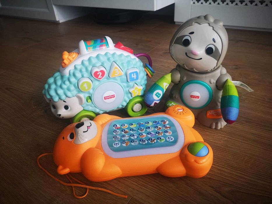 FISHER-PRICE - Leniwiec Jeż Wydra - Zestaw Linkimals