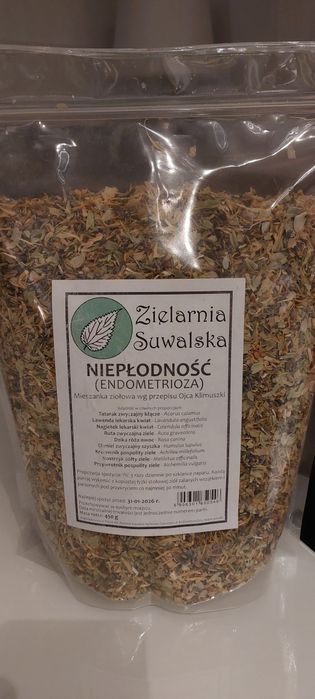 Zioła dla kobiet Niepłodność endometrioza