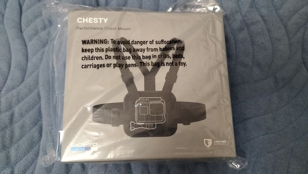 Оригінальне кріплення на груди GoPro Chesty (AGCHM-001) – Нове!