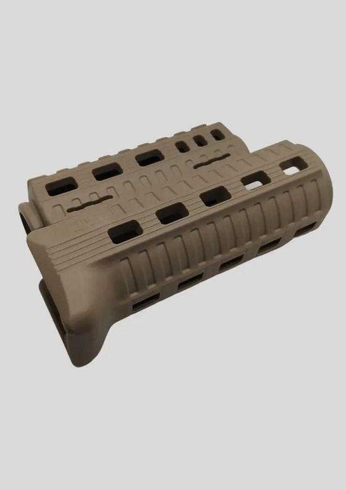 Цівка DLG-Tactical M-LOK для АКСУ койот + планка Пікатіні