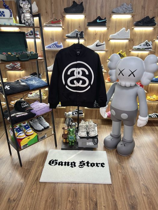 Бомбер Куртка Stussy SS Link Varsity Black