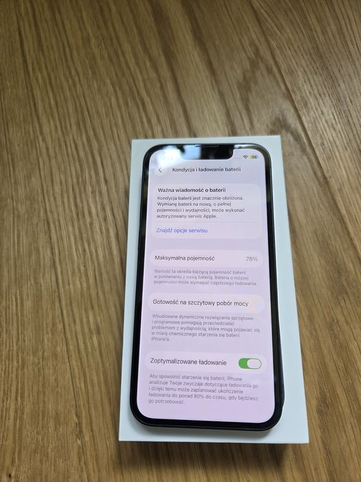iPhone 13 mini I Midnight I 128 GB | pudełko | etui