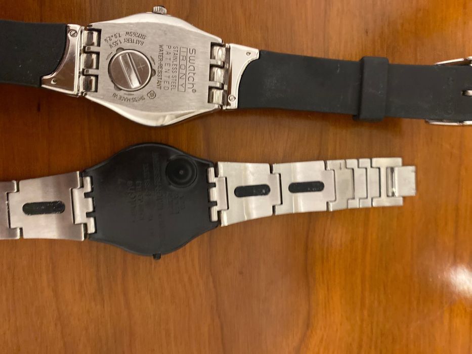 Swatchs verdadeiros