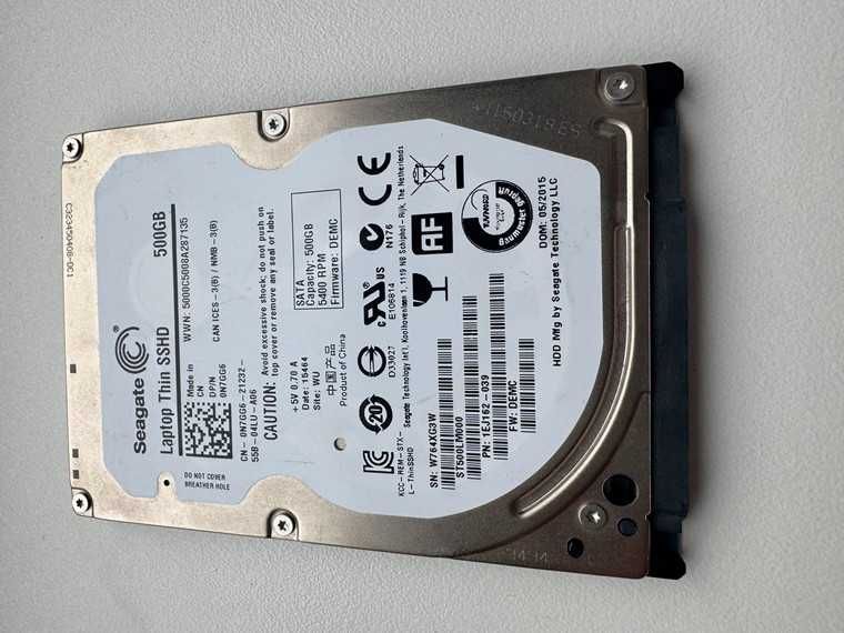 Dysk twardy Seagate 500 GB SSHD 2,5 cala