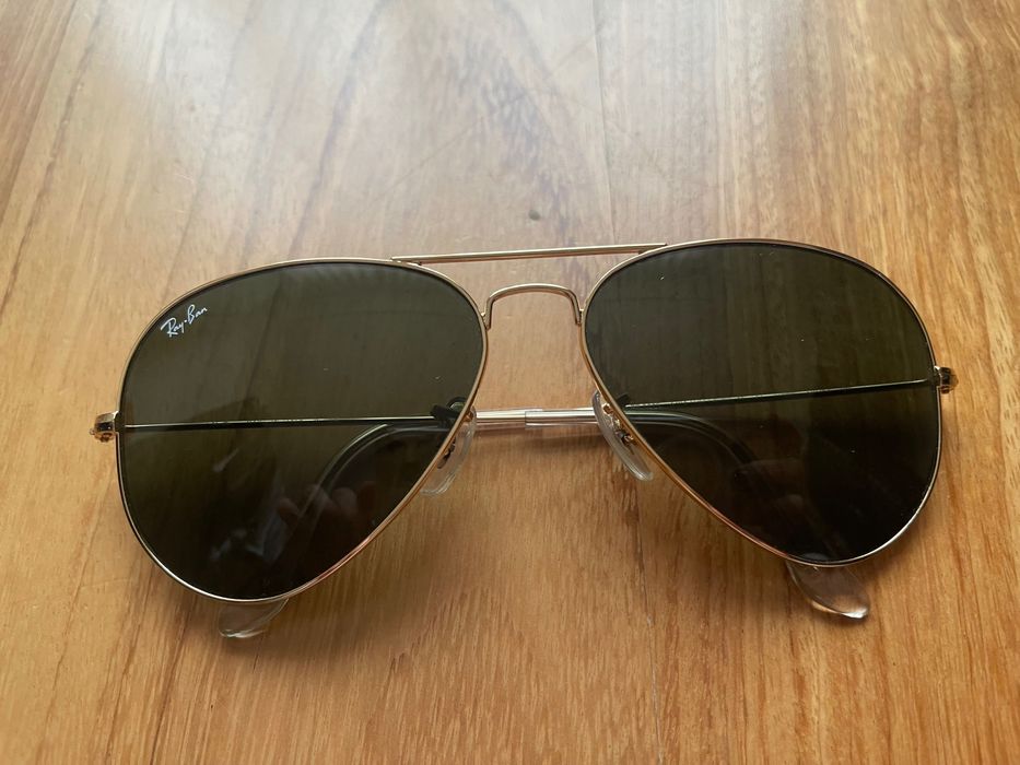 Ray-Ban Aviator Classic Verde/ Dourado
