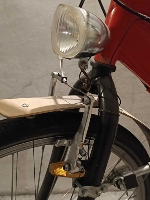 Bicicleta vermelha estilo Pasteleira quadro M