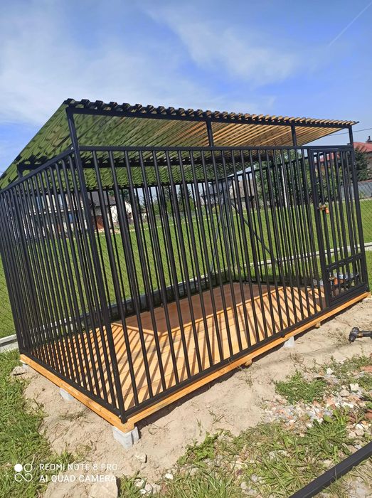 Masywny solidny kojec dla psa 3x2 m , budy