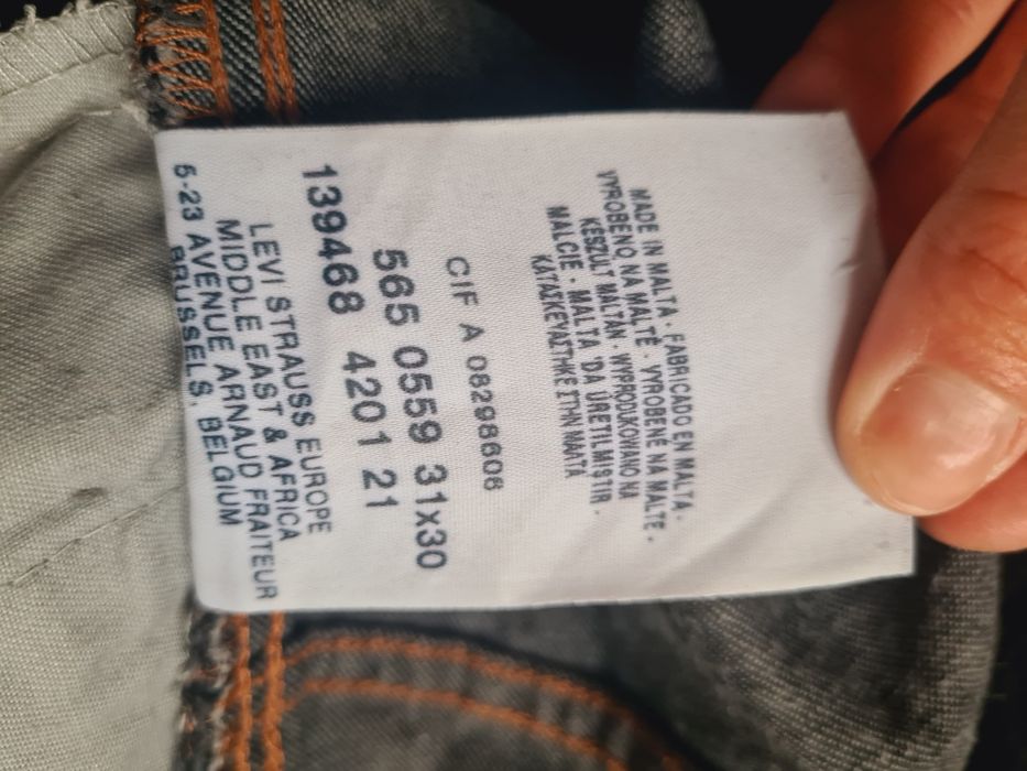 Biodrówki  od Levi's