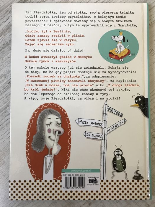 Książka „Nowe fikołki pana Pierdziołki. Powtarzanki i śpiewaniu.