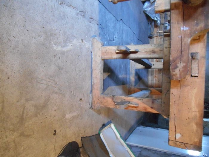 stół stolarski antyk zabytek ciesielski warsztat strugnica vintage