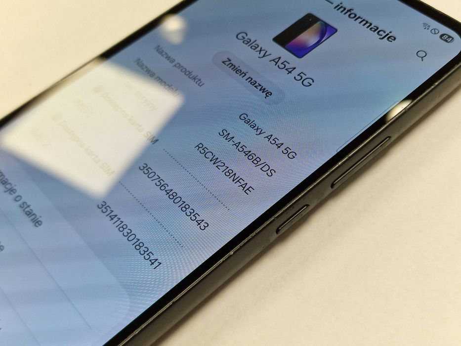 Samsung Galaxy A54 5G Dual SIM/ 6GB/ 128GB/ Awesome Graphite/ Grade B